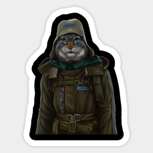 Anthropomorphic Walter Sticker